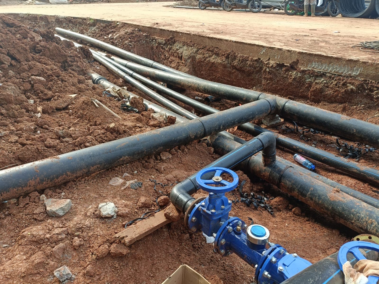 Dokumentasi proyek konstruksi PT. Nyi Bahari Steel 4